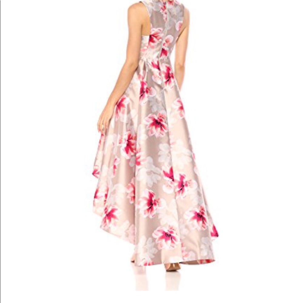 Calvin Klein Floral High-Low Dress - Picture 6 of 7